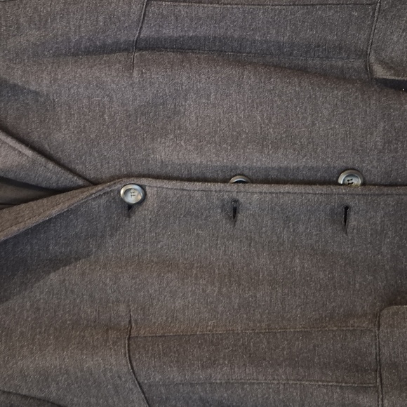 *VTG Will Smith Dark Grey Stretch Coat sz 10 - Picture 11 of 12